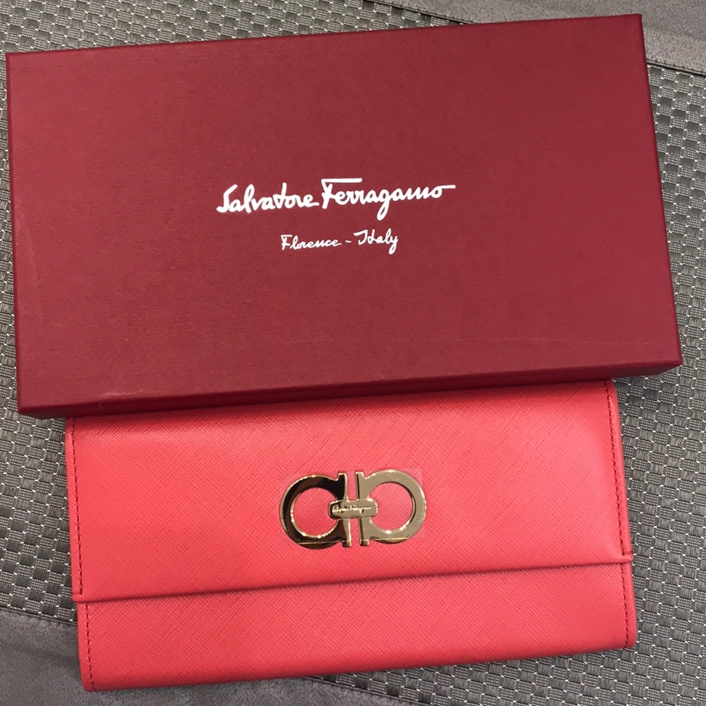 Ferragamo Long coin purse&long wallet